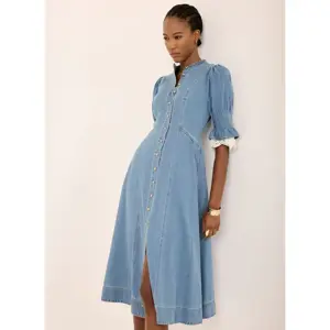 Mint Velvet Mid Indigo Denim Midi Dress